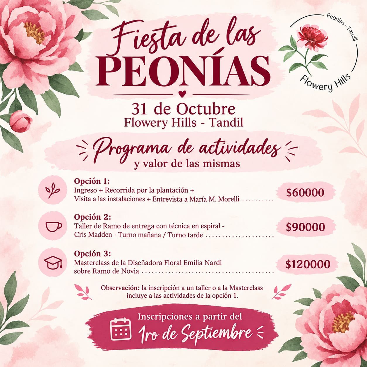 Encuentro de Arte y Diseño floral