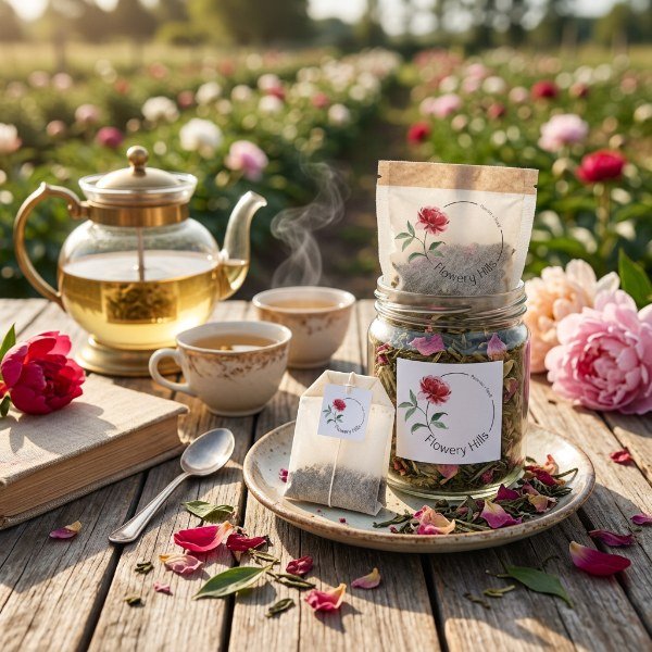 Blend de Té de peonias